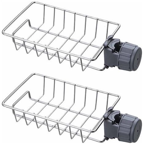 Duschablagen – 3-teiliges Set – Edelstahl – Wandmontage – Geeignet für Küche, WC, Badezimmer und Wohnbereich – Ausführung B (1/5)