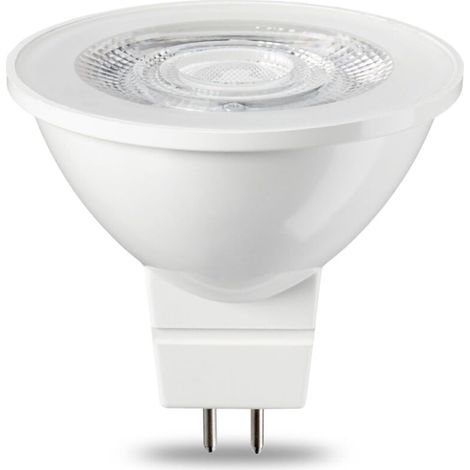 Confezione da 10 lampadine LED GU5.3 MR16 da 5W, luce bianca calda, non dimmerabili, 220V [Classe energetica G] (1/4)