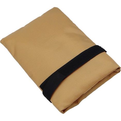 Housse de robinet extérieur en tissu Oxford 420D, protection contre le gel hivernal, antigel, imperméable, jaune sable (1/5)