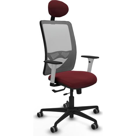 Bürostuhl piqueras y crespo Zulema weiß bequemer Schaum (1/2)