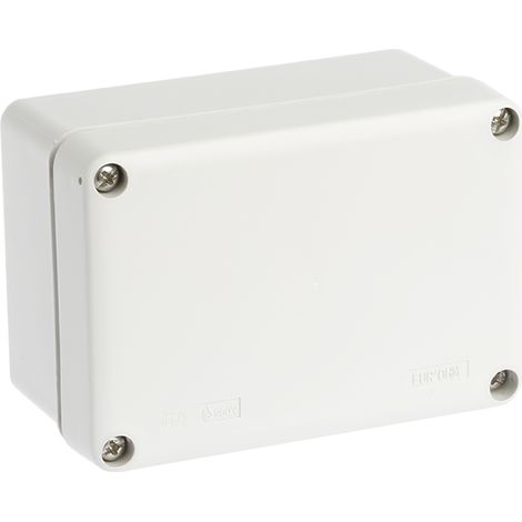 Eur Ohm – Boîte de dérivation IP55 110x80x50mm – Indice de protection IK07 – Température de fonctionnement -25° à +80°