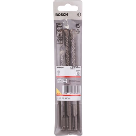Bosch 3tlg. plus-5 Set, 6,8,10x115mm - 1617000117