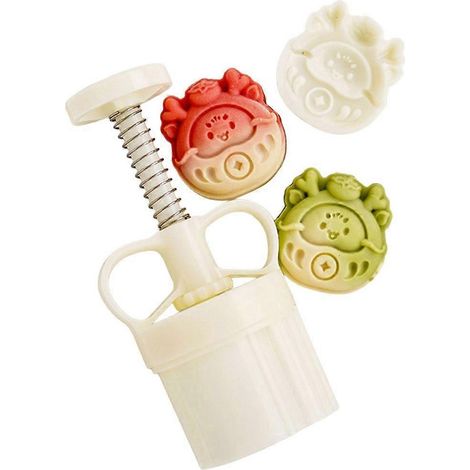 Tampons à gâteaux de lune mignons, moules à gâteaux de lune à main, tampons à pâtisserie en forme de dragon (1/4)