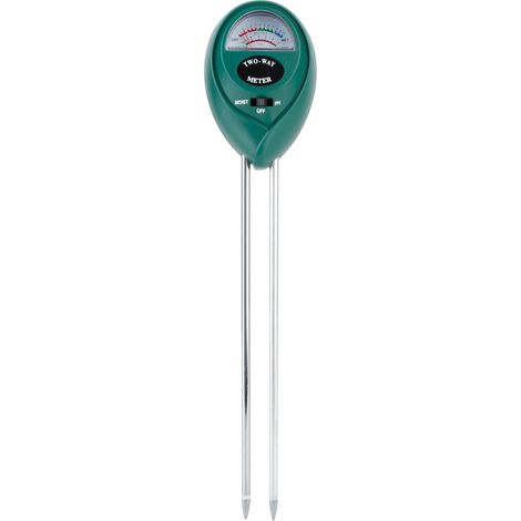 Testeur de sol 2 en 1 sans pile, mesure pH et humidité pour jardin, sonde en alliage robuste 20cm, lecture rapide et précise (1/5)