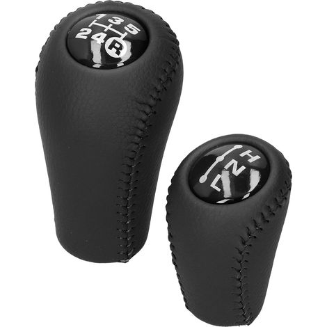 Pommeau de levier de vitesses manuel 5 rapports compatible avec 4Runner/Hilux/Land Cruiser Prado 33504-20120-C0 Noir
