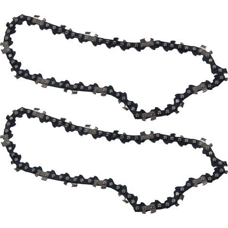 6-inch 36DL Chainsaw Chain, Alloy Steel Cutting Blade, 36 Drive Links, Woodworking Kit, 2 Pieces (1/5)