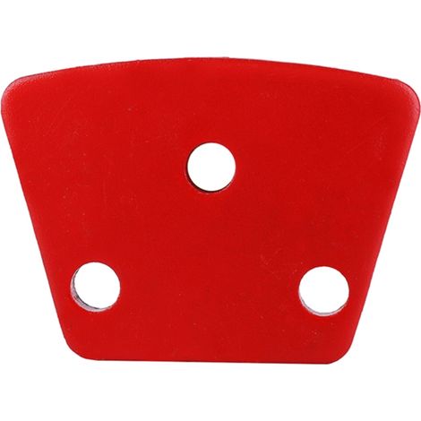 Set aus 3 trapezförmigen Diamantschleifscheiben, Körnung 30, Metallbindung.