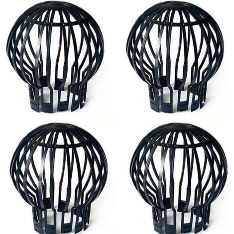 Set of 4 gutter filters, leaf, moss and debris guards to prevent gutter clogging