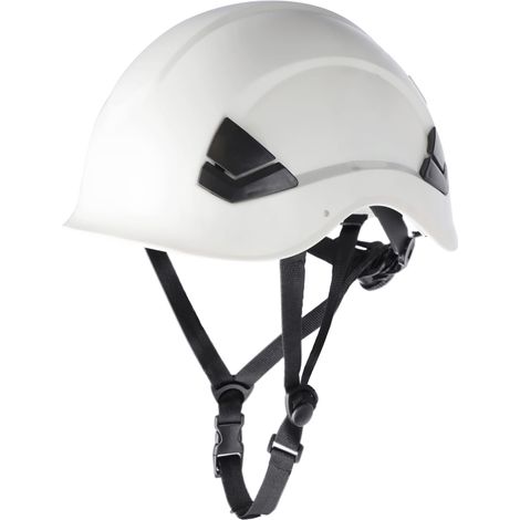 Casco de seguridad Sallet para trabajos en altura, blanco (1/3)