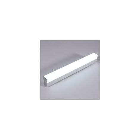 Miroir Lumière Carré Salle De Bains Vanité Applique Murale Avec Abat-Jour Fermé En Acier Inoxydable + Acrylique Éclairage Économie D'énergie Haute Luminosité Led Pour La Maison 22w, 55cm (1/5)