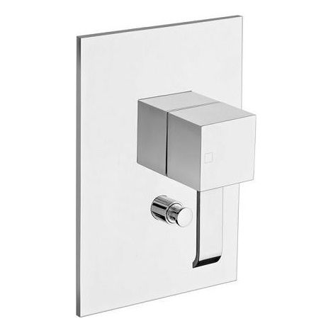 DOUCHE QUADRI ENCASTREE 2 SORTIES SANS MECANISME CHROME - CRISTINA ONDYNA QM65951 (1/2)