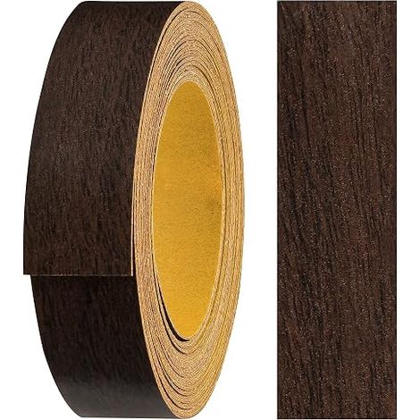 Ruban Autocollant - 18mm x 5m, Décor: Noyer Foncé (1/5)