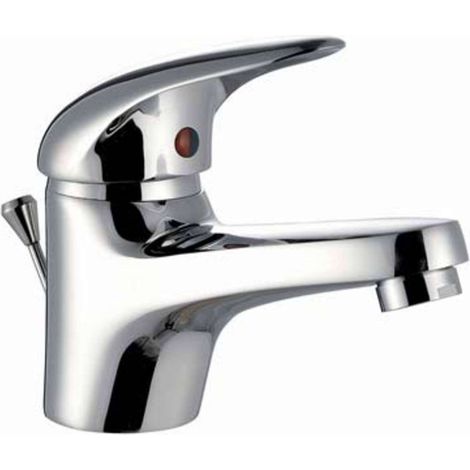 MISCELATORE LAVABO START H25 CROLLA - OTTONE CROMATO + PILETTA 1"1/4 - 1 pezzo