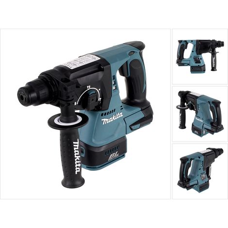 Makita DHR 242 Z Akku Bohrhammer 18 V 2 J SDS-Plus Brushless Solo - ohne Akku, ohne Ladegerät