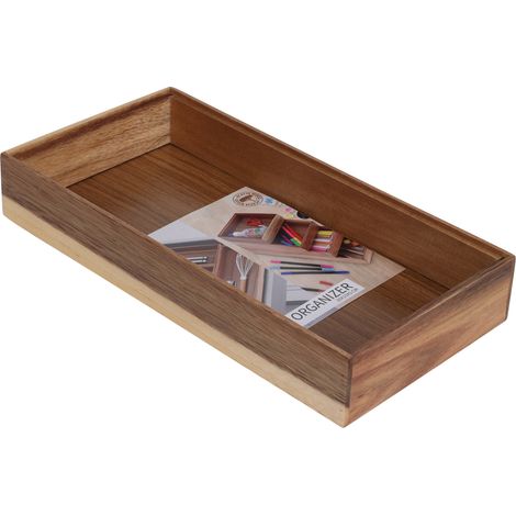 Organizer aus Holz HEDO für Schublade, 30 x 15 x 5 cm (1/5)