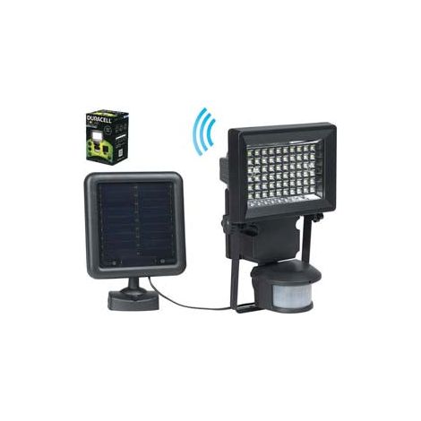 PROIETTORE SOLARE LED CON SENSORE DURACELL LIGHTING