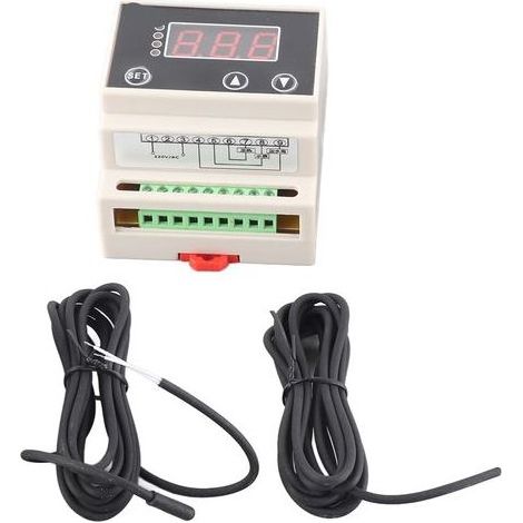 Thermostat Contrôleur de Température pour Chauffe-Eau Solaire Numérique (1/5)