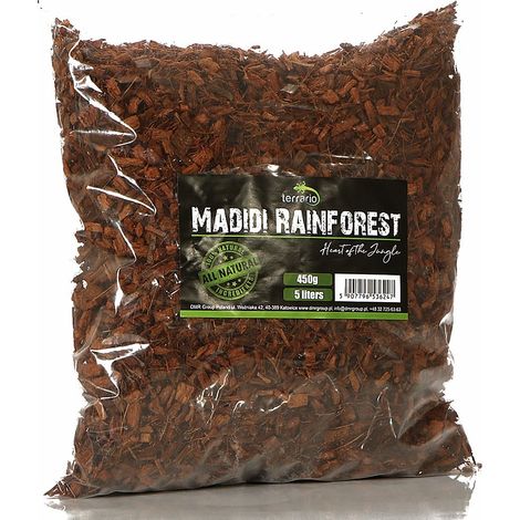Terrario Madidi Foresta Pluviale 5l 500g - piccole scaglie di cocco (1/5)