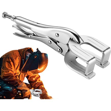 Abrazaderas de soldadura en forma de U de 22,9 cm, ajustables, robustas, 23 x 7 cm (1/5)