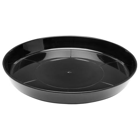 Blumentopf Untersetzer GD-0026 (Schwarz, ⌀ 50 cm H 6,2 cm)