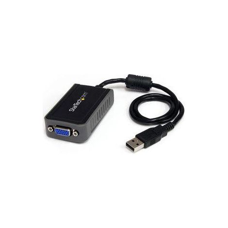 StarTech.com Adaptateur vidéo USB 2.0 vers VGA - Carte graphique externe - M/F - 1440x900 (1/3)