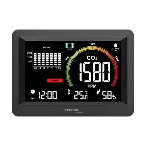 TechnoLine WL 1028 misuratore di CO2 per interni
