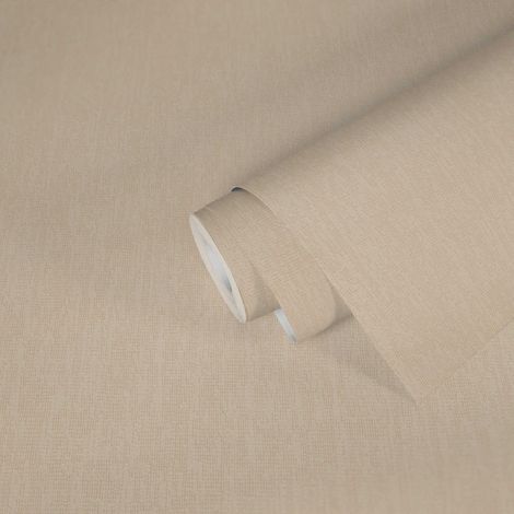 A.S. Création Unitapete Beige 10.05 m x 0.53 m ansatzfrei Vlies hoch waschbeständig gut lichtbeständig restlos trocken abziehbar (1/5)