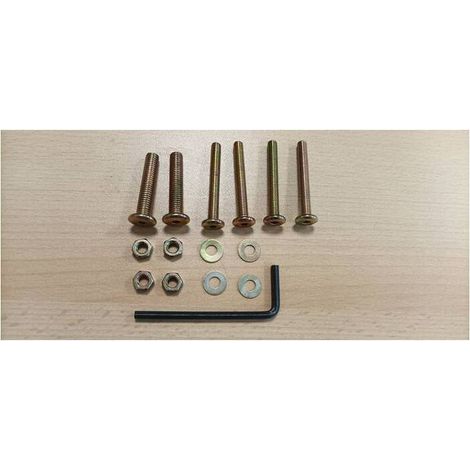 R KIT MONTAGGIO X TAVOLO LEGNO OVALE PIEGHEVOLE CM 120X75X72