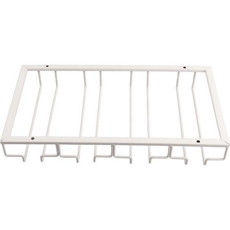 Support De Rangement Pour Verres À Vin En Fer - Étagère Suspendue De Cuisine - Design Européen Robuste - Pour Salon Et Bar - 1 Pièce (1/5)