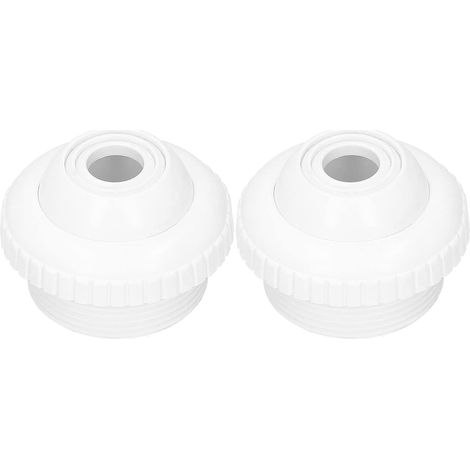 CCYKXA2 Buses de Retour de Piscine, Buses de Sortie avec Ouverture de 1,5" Accessoires de Piscine Buses Filetées Mâles pour Piscines