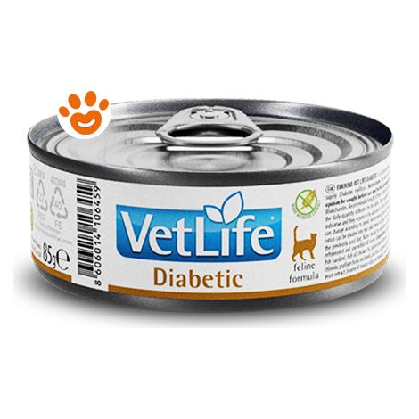 Farmina Cat Vet Life Diabetic - Lattina Da 85 Gr