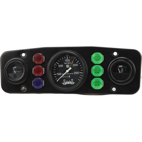 Compteur 3-en-1 Auto 12V : Température d'eau, Compte-tours, Niveau d'huile - Instrument de bord pour Tracteur et Véhicule (1/5)