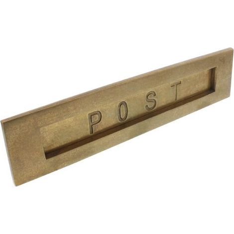 Boîte aux lettres Posta Suspension droite en laiton culbuté - 0011.400022 (1/2)