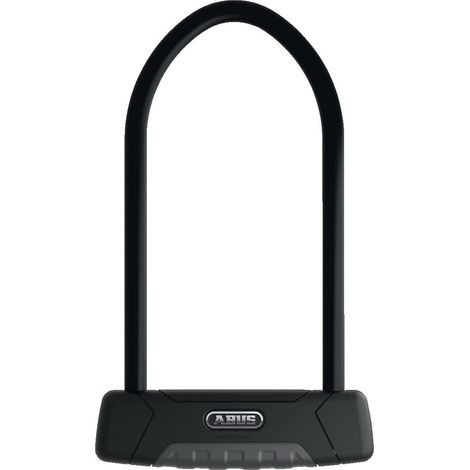ABUS Granit Plus 470 con Staffa di Supporto SH B Lucchetto Antifurto ad Arco per Bicicletta con Cilindro Plus Anti Intrusione, Livello di Sicurezza ABUS 12, Nero (1/4)
