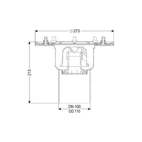 KESSEL 54230 Corps de base Ferrofix
