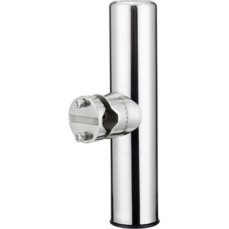 Soporte para cañas de pescar para barandilla de barco, soportes para cañas de pescar, abrazadera de montaje de barandilla de acero inoxidable de 7/8" a 1". (1/5)