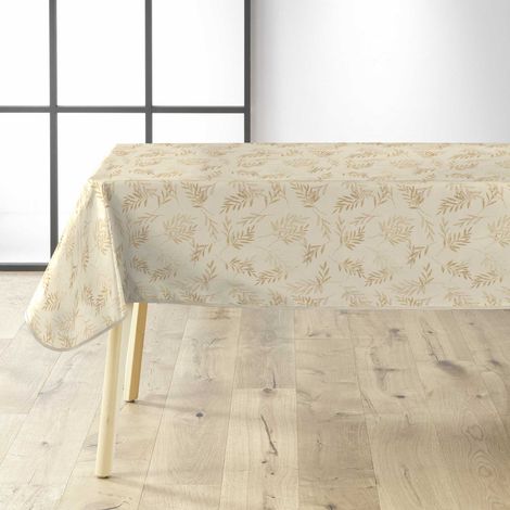 Nappe Toile Cirée "Arbusa" 140x240cm Naturel (1/4)