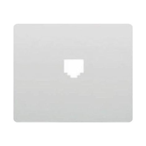 Cache femelle TELF ou RJ45 BLANC BJC IRIS 19782
