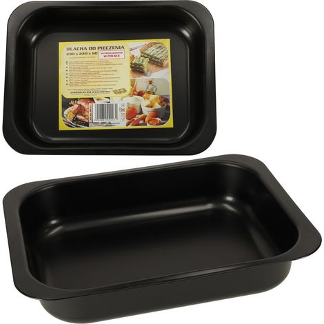 Plaque a patisserie multi usages 29cm x 22cm x 60cm noire