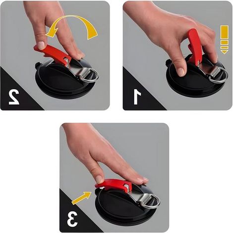 2 ganci a ventosa per auto, ganci multifunzionali con 4 ganci a S per campeggio e tende, ideali per accessori e organizzazione in auto. (1/4)