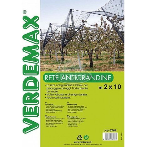 RETE ANTIGRANDINE PER IL GIARDINO 2X10M (1/6)