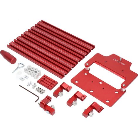 Guide de scie en alliage d'aluminium, rail de bois parallèle universel, kit d'outils de menuiserie (1/5)