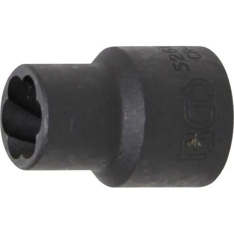Vaso extractor bgs technic negro 12 5 mm acero