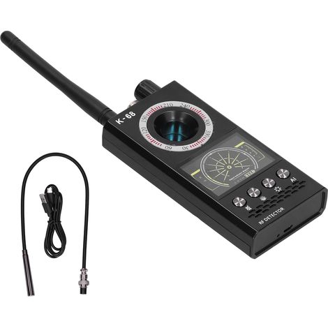 Détecteur de Caméras Espion Antispion Scanner Électronique Intelligent K68 (1/5)
