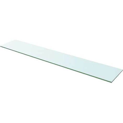 Maison Exclusive - Regalböden 2 Stk. Glas Transparent 110x20 cm