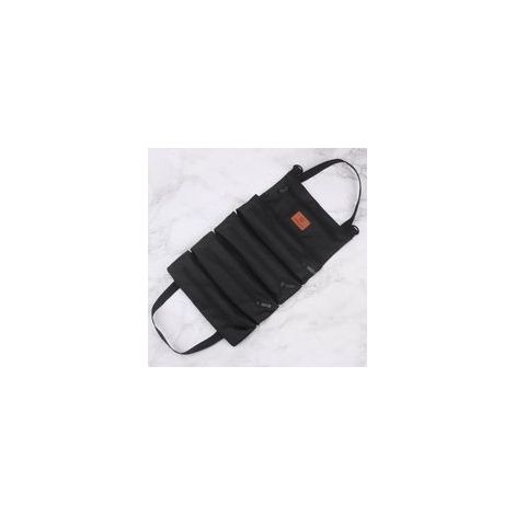 Trousse à outils en tissu, sac de rangement d'outils de voiture portable, sac à outils d'électricien, trousse à outils de quincaillerie,Noir 20 pouces