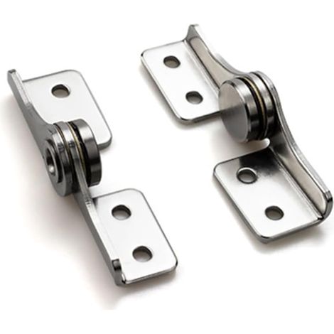 2,0 Nm Drehmoment, dynamisches Wellengelenk, kleiner Metalldämpfer mit Anschlag nach Belieben für Klapptische, Kippgelenke mit einstellbarer Dämpfungsfunktion, 1 Paar (L+R)