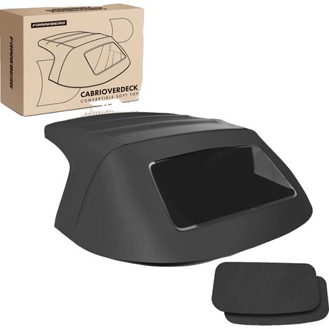 Umklappbares Softtop-Abdeckungen, Polyester-Material, maßgeschneiderte Abmessungen, kompatibel mit Fiat, Fahrzeugdachinstallation, UV-Schutz (1/5)