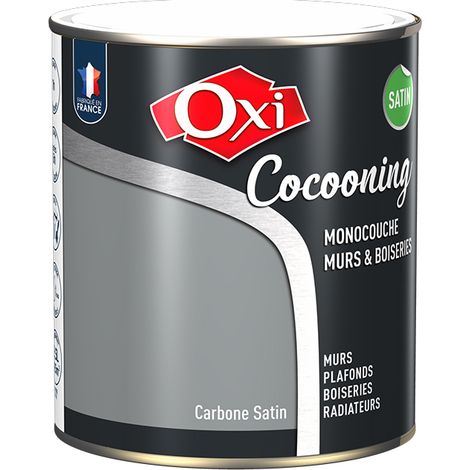 Oxi Wand- und Holzlackierung Cocooning Satin Carbon 2,5l - Oxi