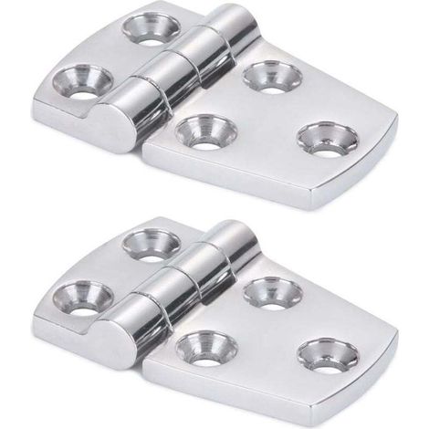 Cerniera per porta in acciaio inox resistente – Supporto robusto per barche, mobili o piattaforme – Venduta singolarmente